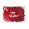SOTTOPIATTO 30X40 "MERRY CHRISTMAS" (natalizio) (ct.2) PZ.500