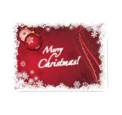 SOTTOPIATTO 30X40 "MERRY CHRISTMAS" (natalizio) (ct.2) PZ.500