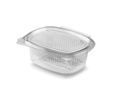 VASCHETTA OVALE IN PET TRASPARENTE cc.375 PZ.50