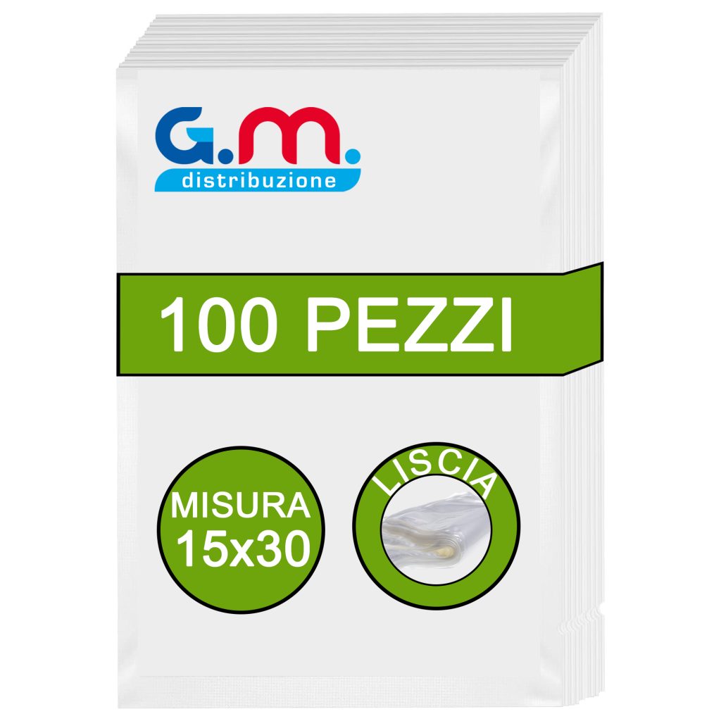 Busta per Sottovuoto Liscia 15x30 cm (Confezione da 100pz)